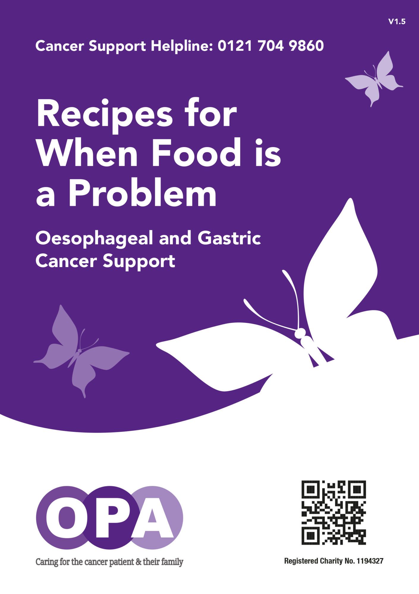 OPA Recipes for When Food is a Problem