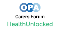 OPA on HealthcareUnlocked - Carers Forum