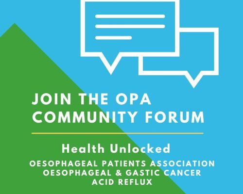 Health Unlocked – Oesophageal & Gastric Cancer