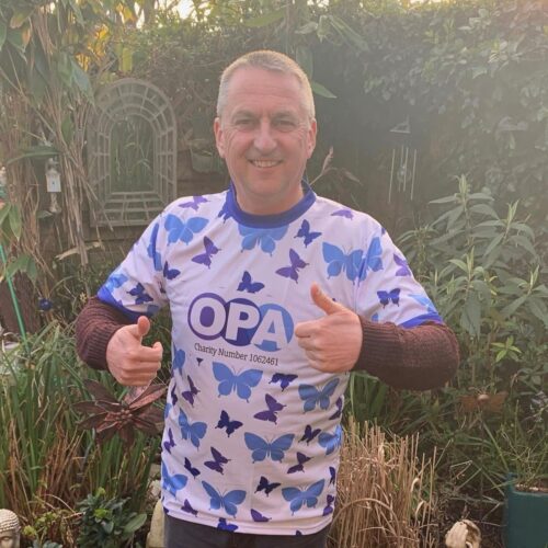 OPA T-Shirt - Blue Butterfly