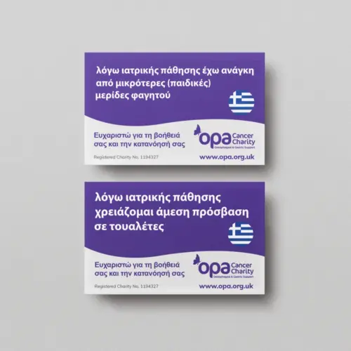 Medical Condition Cards