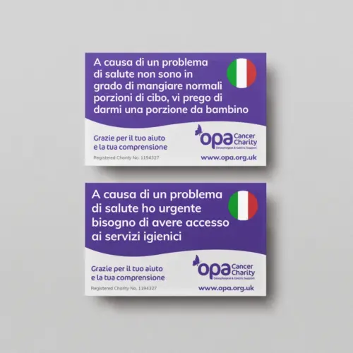 Medical Condition Cards