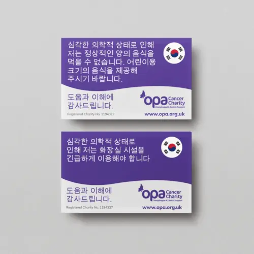 Medical Condition Cards