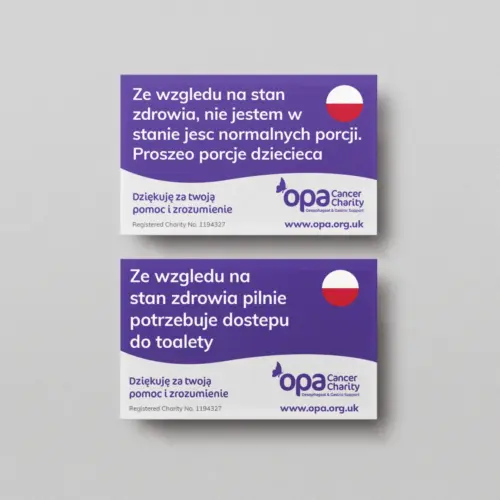 Medical Condition Cards