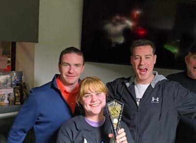 (I didn’t win by the way.. I was just presenting it to these lovely people hah)