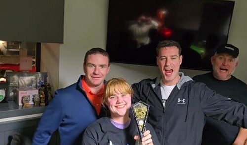 (I didn’t win by the way.. I was just presenting it to these lovely people hah)