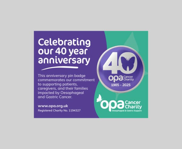 40 Year Anniversary Pin Badge