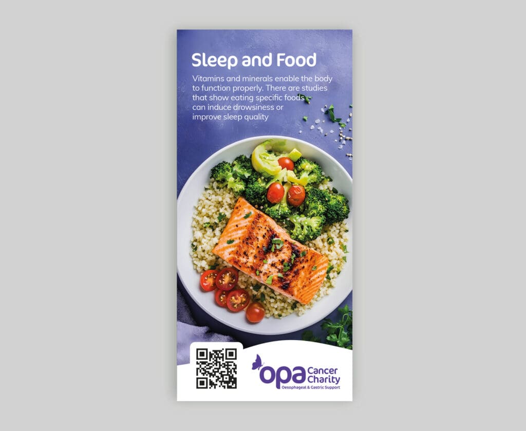OPA Sleep and Food Leaflet