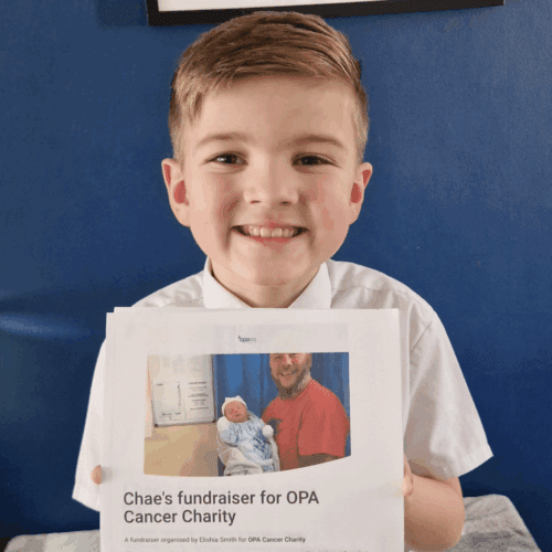 9 Years Old, One Big Goal: Chae Runs in Memory of Grandad Daryll