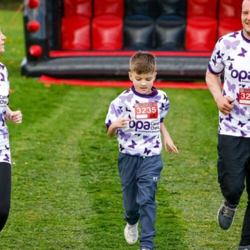 9 Years Old, One Big Goal: Chae Runs in Memory of Grandad Daryll