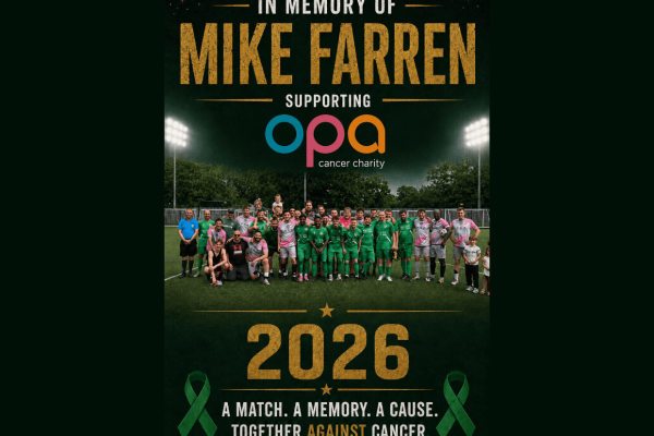 David Adams - Charity Football Match 2026